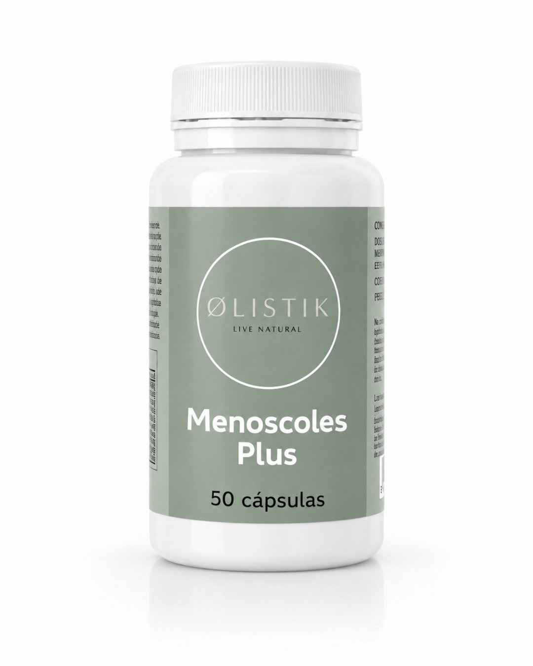 Menoscoles Plus de Olistik, parte delantera